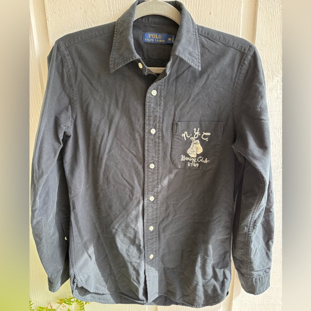 Polo By Ralph Lauren Nyc Boxing Club Embroidered Shirt